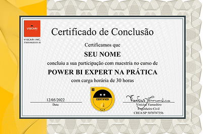 certificado powerbi